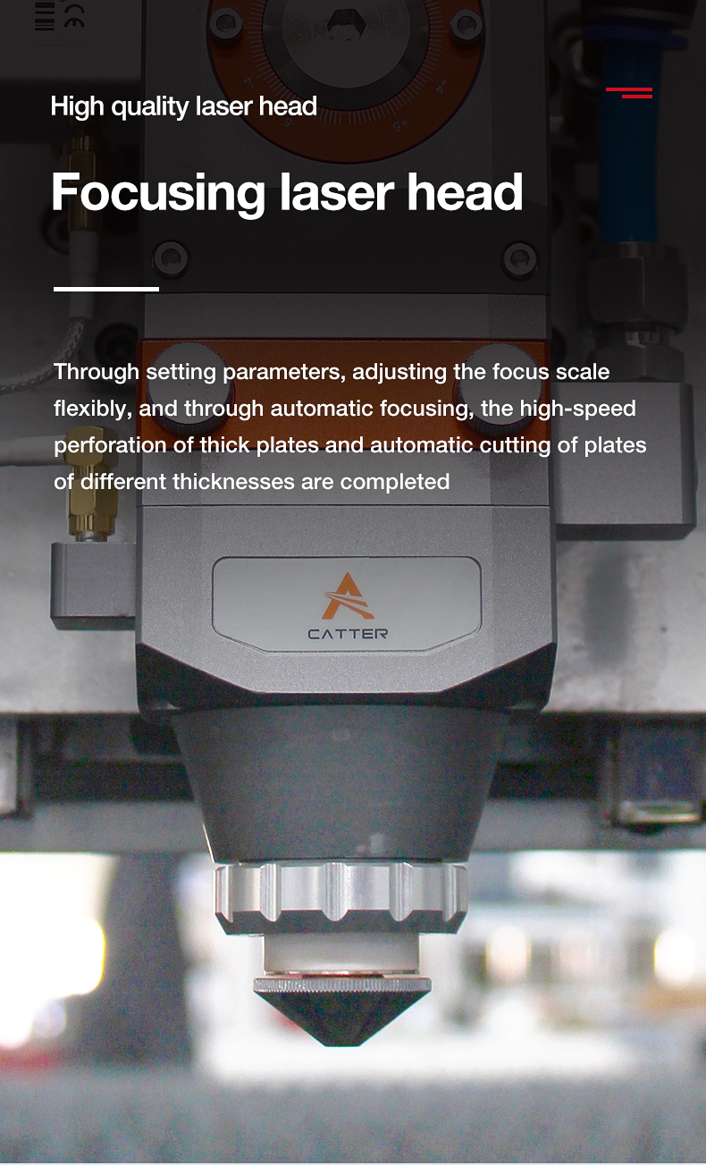 Fiber Laser Cutting Machine 1000 W Cutting Machine Metal Plate With All Covered For Steel Metal Aluminum Brass