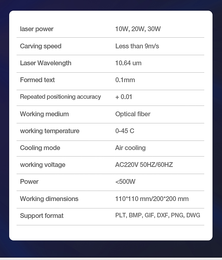 20w Fiber Laser Marking Machine Portable Laser Marker Raycus Source ortur laser master 2