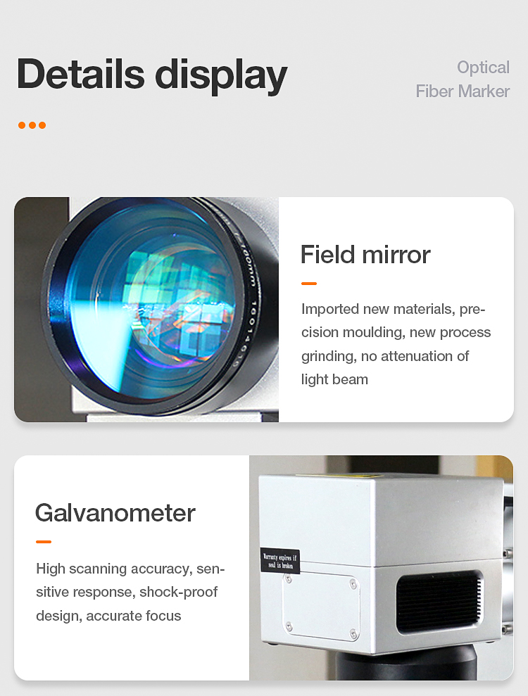 20w Fiber Laser Marking Machine Portable Laser Marker Raycus Source ortur laser master 2