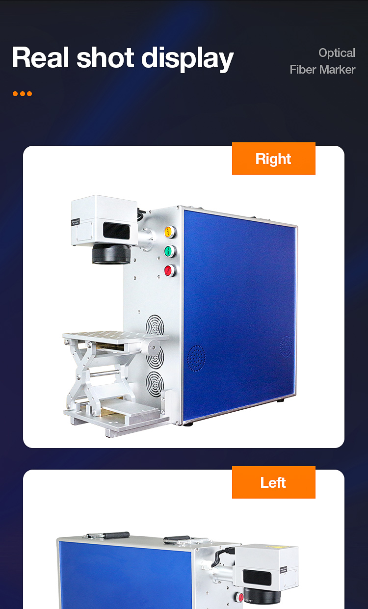 20w Fiber Laser Marking Machine Portable Laser Marker Raycus Source ortur laser master 2