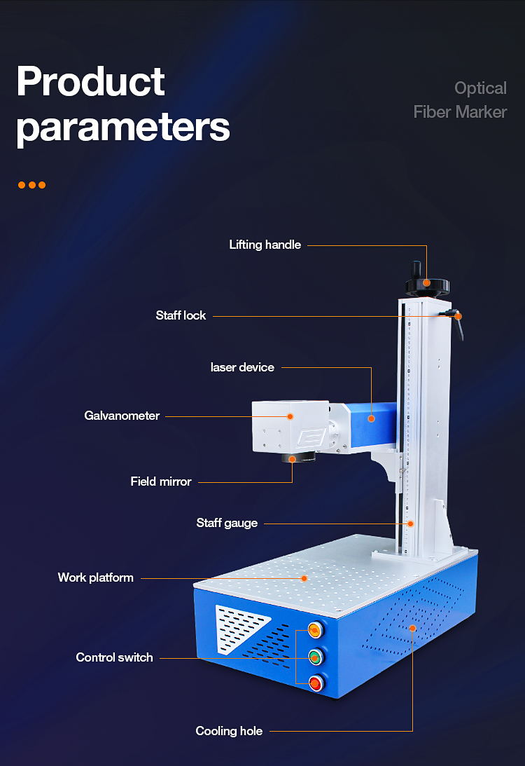 bench-top laser printer all in one pen engraving machine laser marker with ce