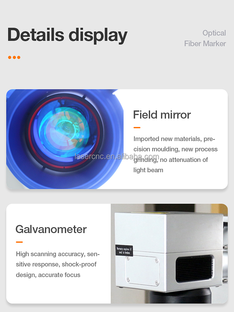 10w 20w 30w Fiber Laser Marking Machine Handheld laser marking machine For Metal With Best Price