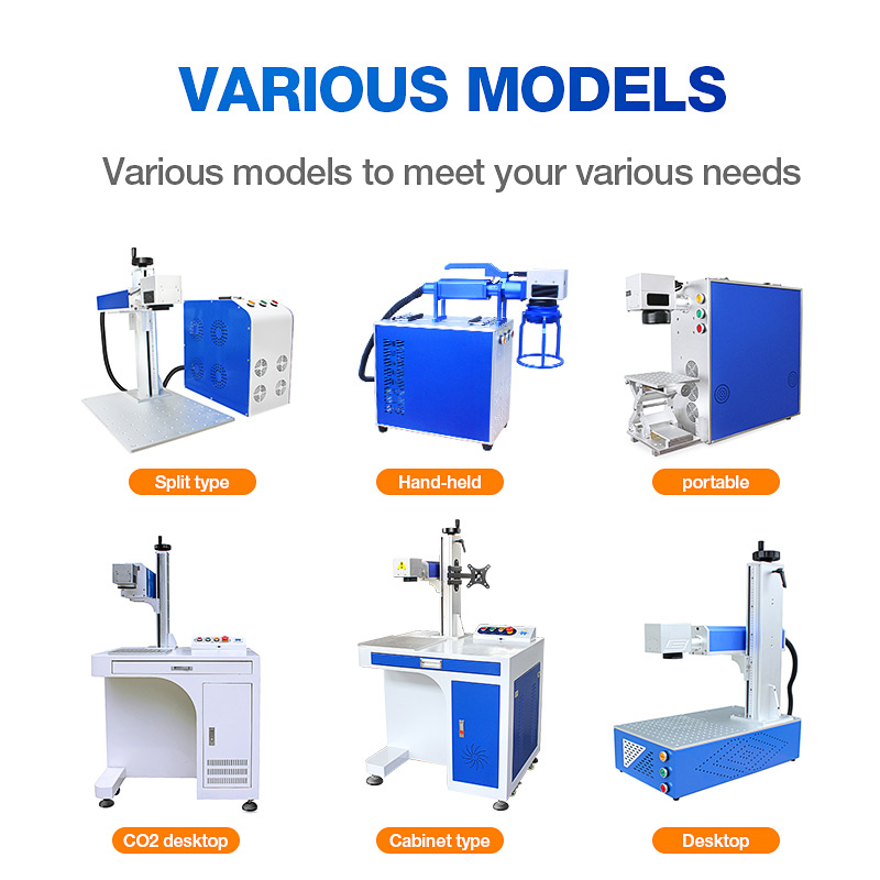 10w 20w 30w Fiber Laser Marking Machine Handheld laser marking machine For Metal With Best Price