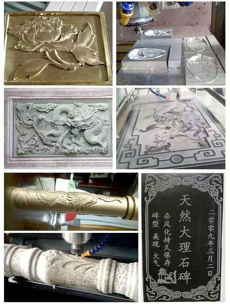 Songli Stone Machinery 1325 1530 Stone Cnc Router water cooling 3.2KW 5.5WK