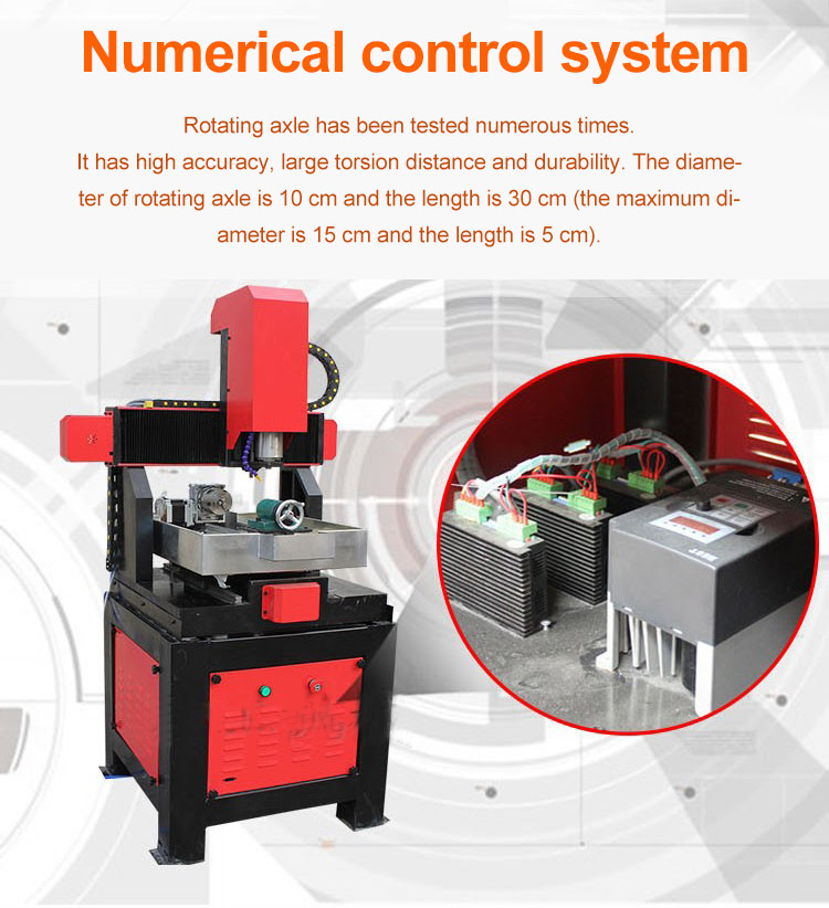 6060 Cnc Stone Router Engraving Machine 2.2KW Marble Engraving Water Cooling Spindle Stone Carving Cnc