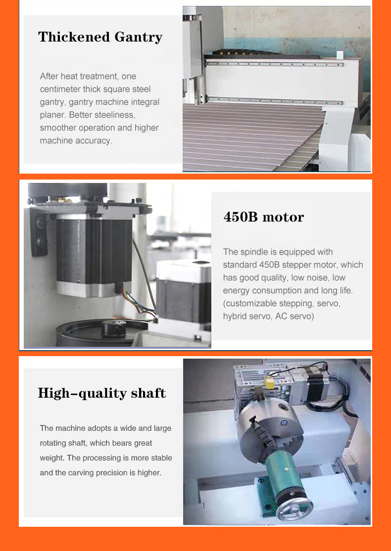 Wood Cnc Router 3 Axis 4 Axis 3d Cnc Machine Router Rotary Cnc Router