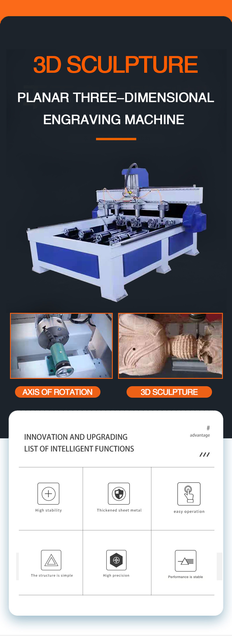 Distributor Wanted 4 Axis Cnc Router/cnc Router 1325/cnc Router Woodworking/router Cnc