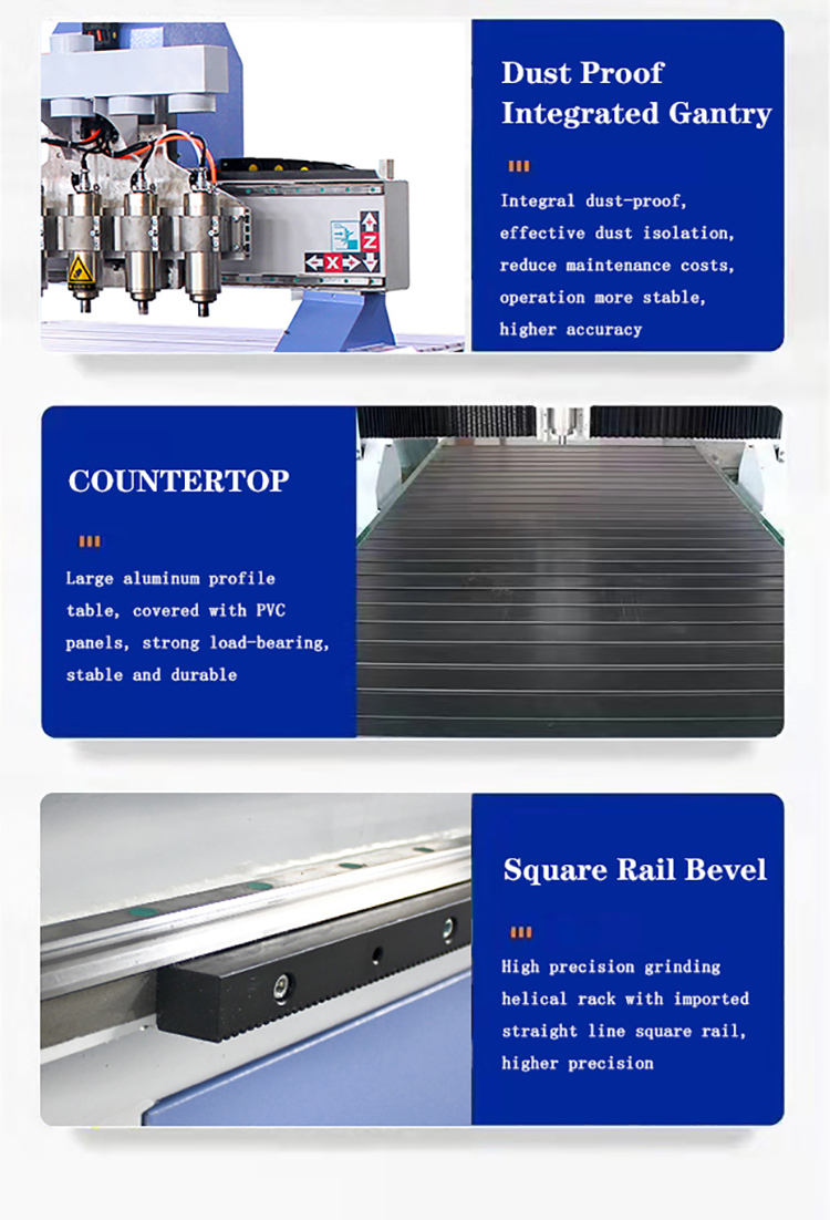 Songli CE 1325 Two tow ten wood engraving Cnc Machine Wood Router Machine For Making European Furniture