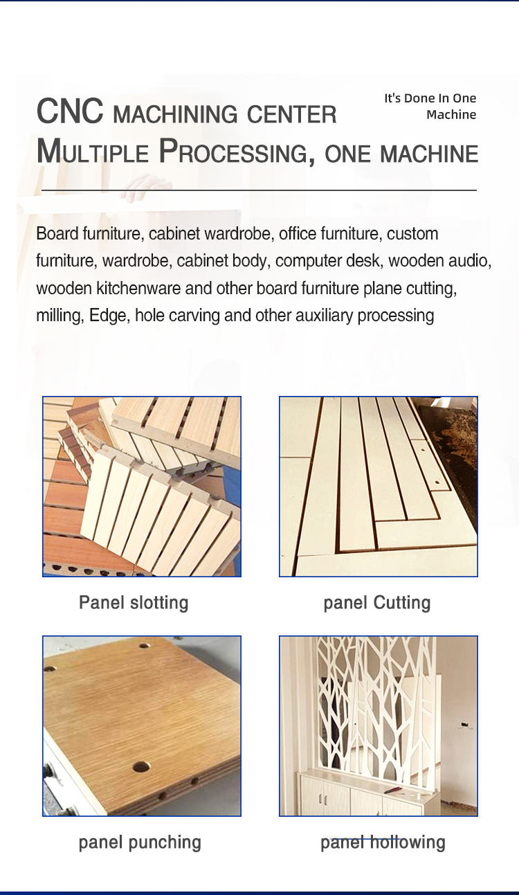 Best selling CNC router 1325 1530 2040 panel furniture woodworking engraving machine with 12 tool knives