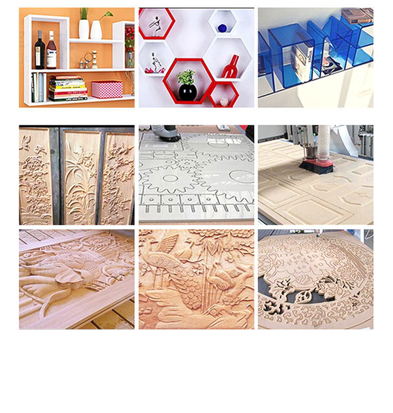 Best selling CNC router 1325 1530 2040 panel furniture woodworking engraving machine with 12 tool knives