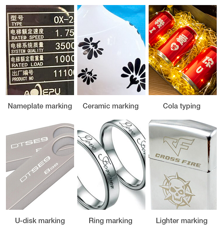 buy makers mark discount laser fiber laser engraving machine 110mm*110mm, 200mm*200mm