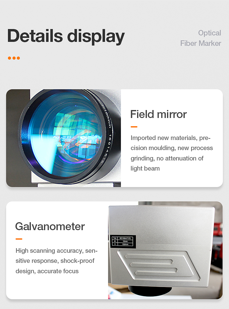 buy makers mark discount laser fiber laser engraving machine 110mm*110mm, 200mm*200mm