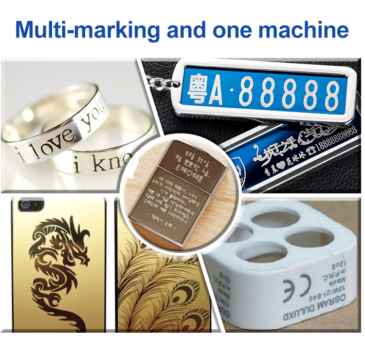 buy makers mark discount laser fiber laser engraving machine 110mm*110mm, 200mm*200mm